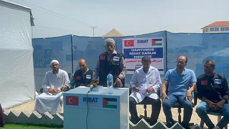 Gazze'de Ribat Sağlık Merkezi açıldı