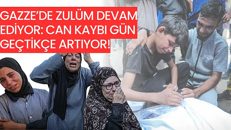Gazze'de saldırılar devam ediyor