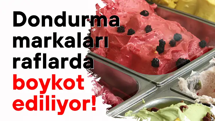 Gazze için soğuk tepki: Dondurma markaları raflarda boykot ediliyor!