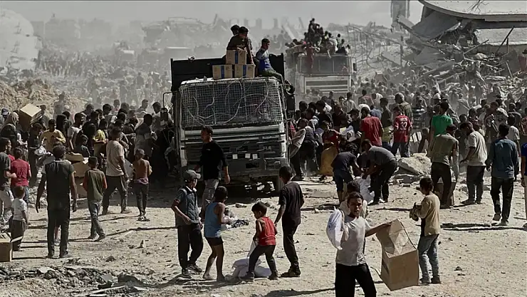 Gazze'ye uzun aradan sonra yardım gitti!