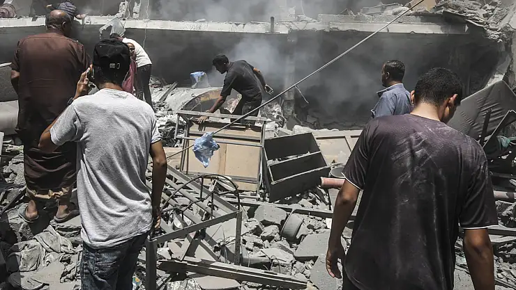 Gazze'ye yönelik saldırılar devam ediyor!