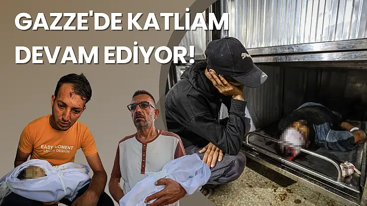 Gazze'ye yönelik saldırılar devam ediyor