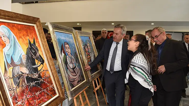 Gazzeli çocukların 'Sessiz Fırçalar'ı konuştu