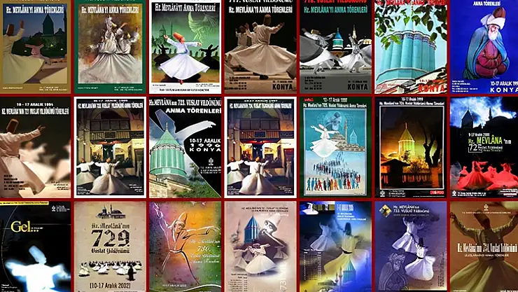 Geçmişten günümüze Şeb-i Arus törenleri afiş sergisi