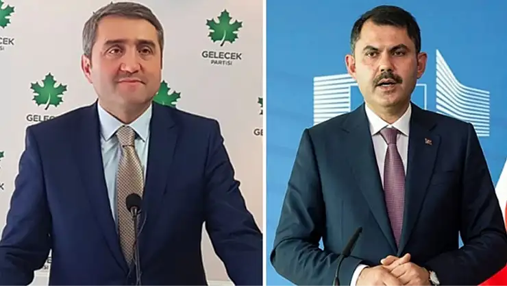 Gelecek Partisi Milletvekilinden Murat Kurum'a destek