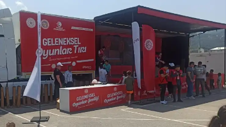 Geleneksel oyunlar TIR'ı, Konyalılarla buluşuyor