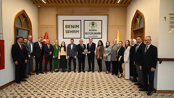 Genel başkan yardımcısı yayman başkan Altay'ı ziyaret etti