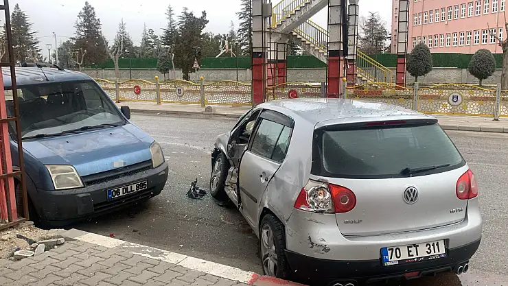 Gizli buzlanma kazaya yol açtı: 1 yaralı