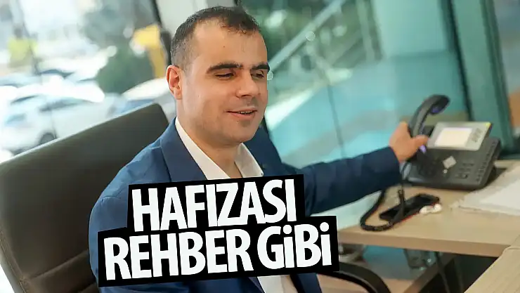 Görme engelli Mehmet İpek: Hafızasıyla çağrı merkezi yönetiyor