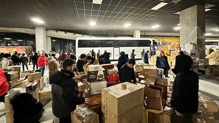 Göztepe'den ikinci yardım tırı