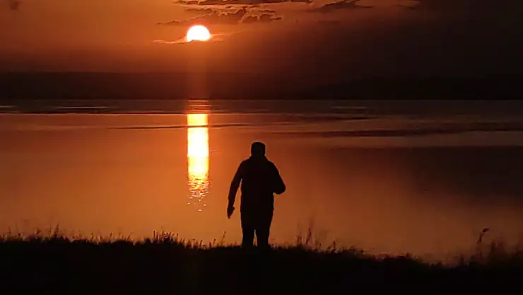 Gün batımı güzelliğiyle mest etti!