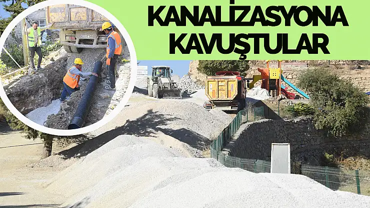 Hadim Göynükkışla'da Kanalizasyon Sevinci