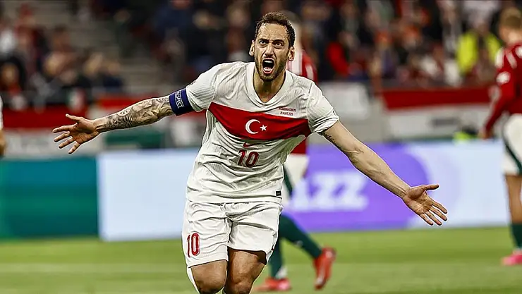 Hakan Çalhanoğlu, A Milli Takım tarihinde en çok gol atan oyuncular arasına girdi