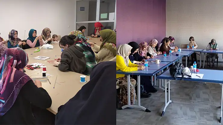 Halk Eğitimi Merkezlerinin KYK yurtlarında açtığı kurslar yoğun ilgi görüyor