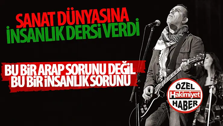 Haluk Levent'ten Sanatçılara İnsanlık Dersi: 'Bu Bir Arap Sorunu Değil, Bu Bir İnsanlık Sorunu'