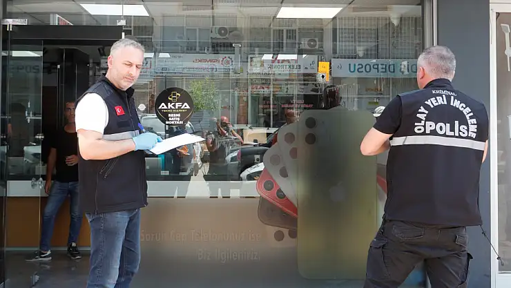 Haraç istedikleri işletmeyi kurşun yağmuruna tuttular