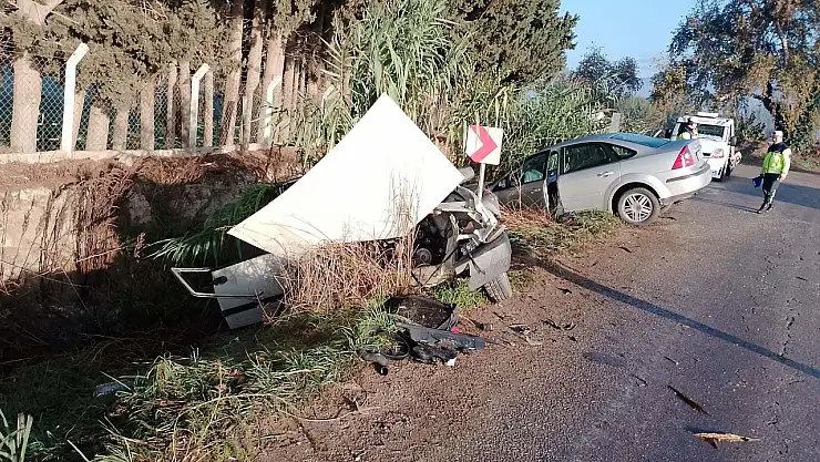 Hatalı sollama faciaya davetiye çıkardı: 3 yaralı