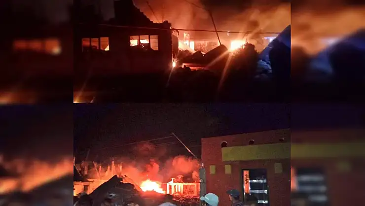 Havai fişek atölyelerinde patlama: 10 yaralı