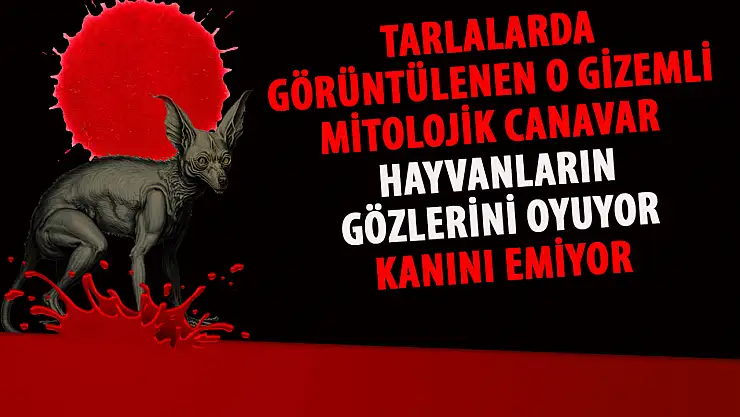 Hayvanların gözünü oyan gizemli yaratık yine ortaya çıktı o köy hiç uyumuyor