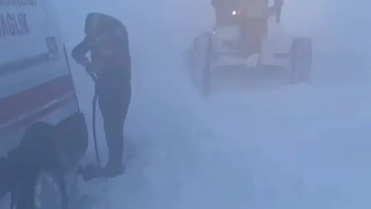 Hipertansiyon hastasının imdadına sağlık ekipleri yetişti