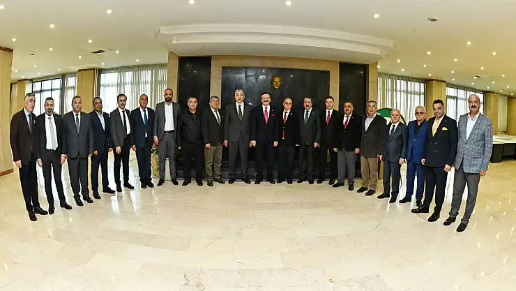 Hisarcıklıoğlu, Konya'da oda ve borsalar ile bir araya geldi!