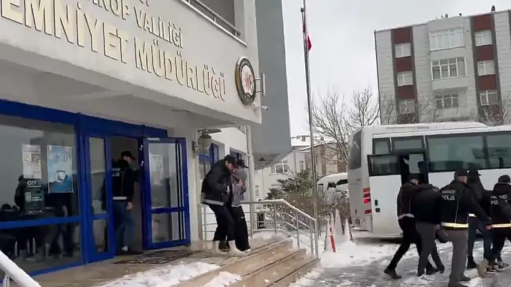 'Hücre-14' operasyonları: 11 şüpheli yakalandı