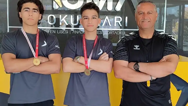 Hüma Okulları sporda yine doludizgin!