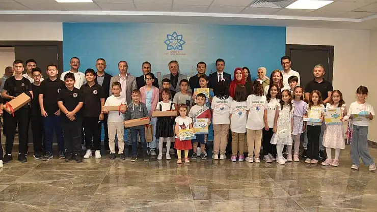 Hüyüklü öğrenciler Konya'da dereceye girdi