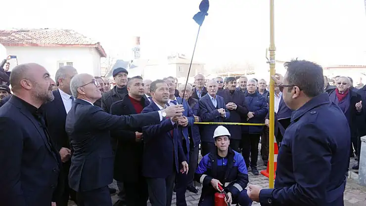 İçeriçumra Mahallesine Doğalgaz Verildi