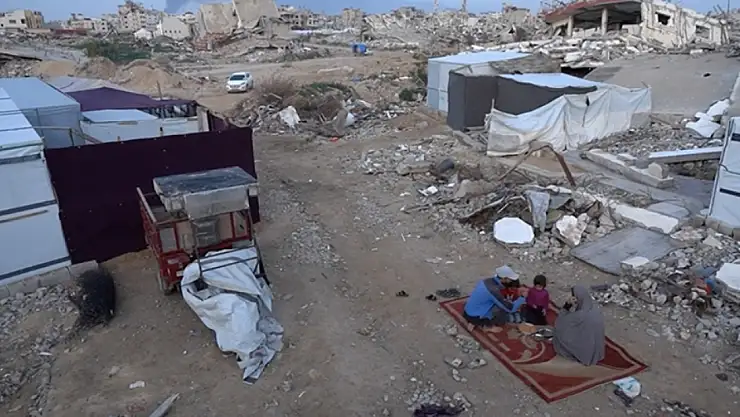 İftarı yıkıntılar arasında açıyorlar!