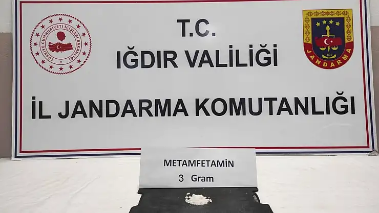 Iğdır'da uyuşturucu operasyonu: 3 şüpheli