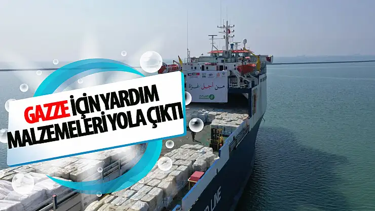 İHH ve Kuwait İşbirliğiyle Gazze'ye gidecek olan yardım malzemeleri yola çıktı