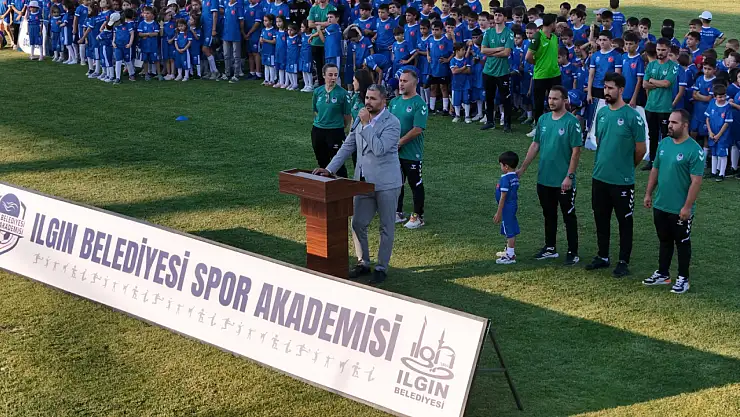 Ilgın'da Yaz Spor Şenliği başladı