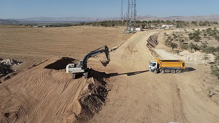 Ilgın Millet Bahçesi yapımı hızla devam ediyor
