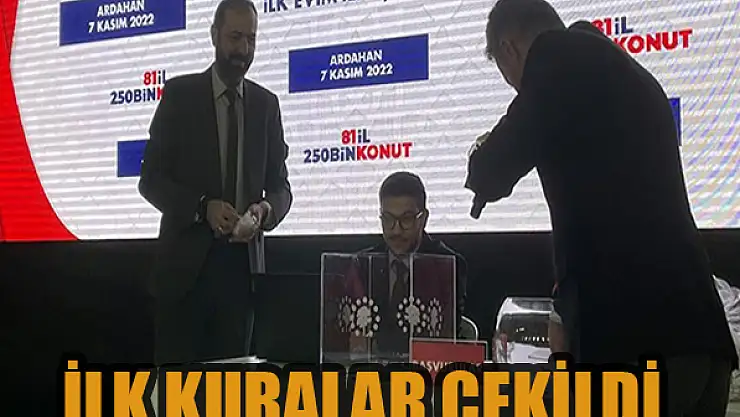 'İlk Evim, İlk İş Yerim Projesi'nde ilk kuralar çekildi