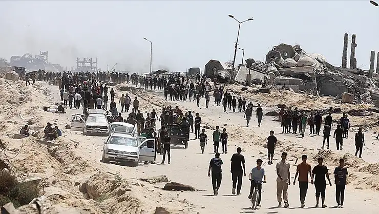 İsrail'den hain saldırı: Gazze'de yardım bekleyen 21 Filistinli hayatını kaybetti