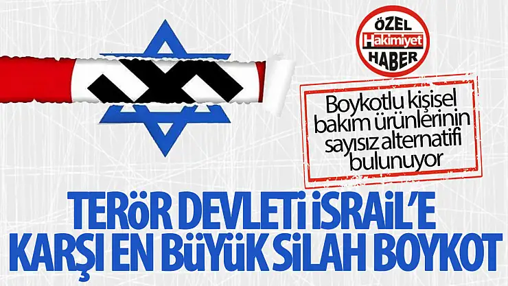 İsrail'e Destek Veren Markalara Boykot En Güçlü Silah: İşte Boykotlu Kişisel Bakım Ürünleri