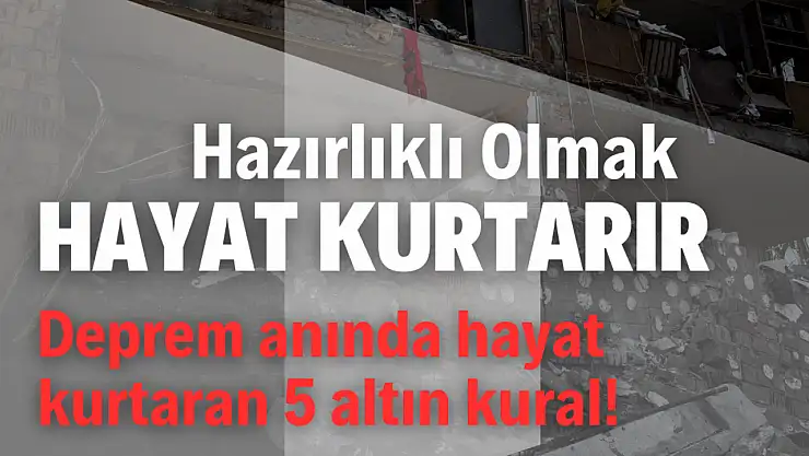 İstanbul'da korkutan deprem! İşte deprem anında hayat kurtaran 5 altın kural