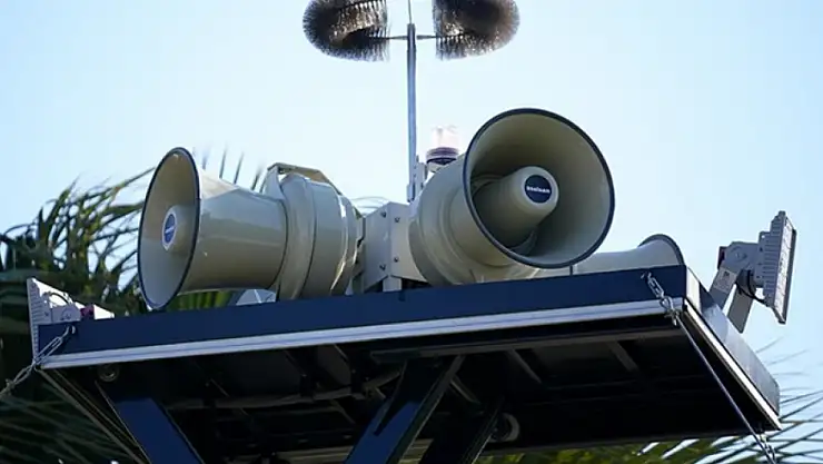 İzmir'de olası afet durumuna karşı mobil siren sistemi alarm verecek!