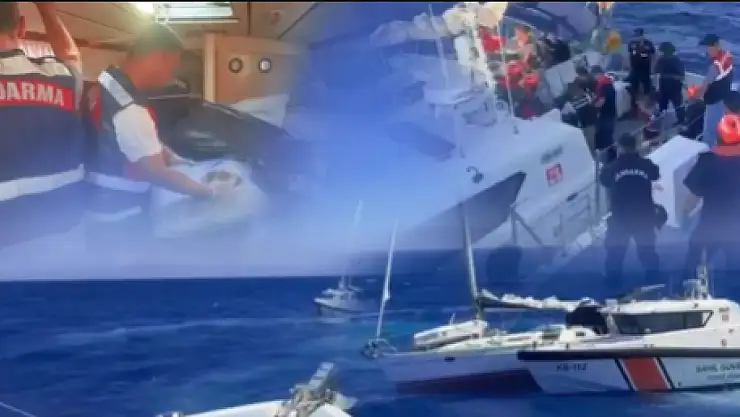 JİHA destekli deniz operasyonu: 2 şüpheli zehir taciri yakalandı