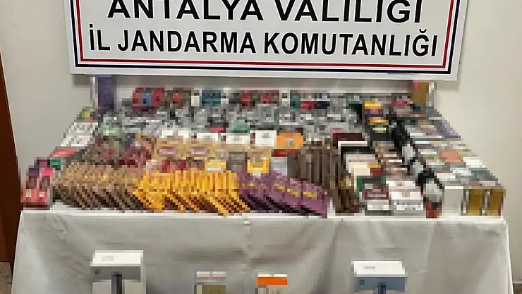 Kaçak tütün ve sigara operasyonu düzenlendi!
