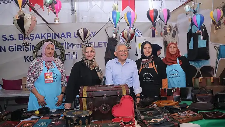 Kadın kooperatiflerine 10 milyon liralık yardım yapıldı