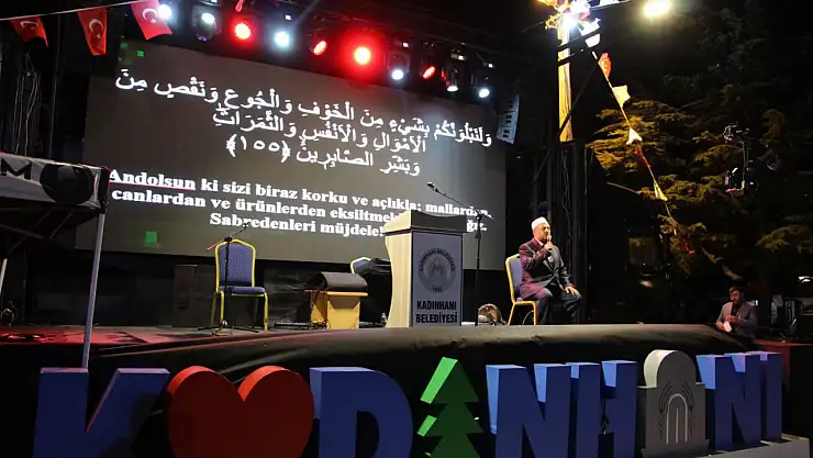 Kadınhanı Belediye Başkanı Karaca: 'O gece tüm dünyaya emsalsiz bir ders verdi'