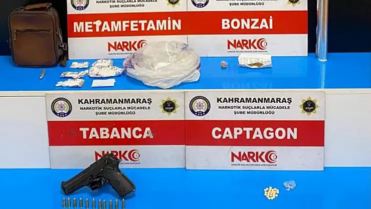 Kahramanmaraş'ta araması bulunan 58 kişi tutuklandı