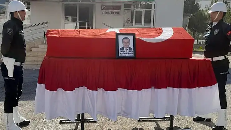 Kalp krizi geçiren polis memuru Seydişehir'de toprağa verildi