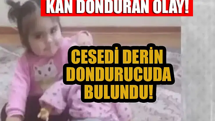 Kan donduran olay! Cesedi derin dondurucuda bulundu