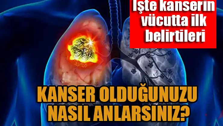 Kanser vücutta oluştuğu an bu belirtiyi veriyor! İşte kanserin vücutta ilk belirtileri