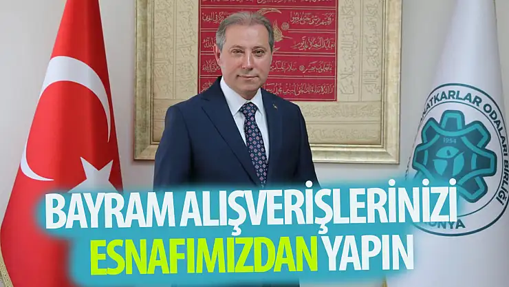 Karabacak 'Bayram Alışverişimizi Esnaflarımızdan Yapalım!'