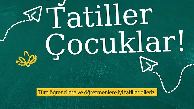 Karaman Belediye Başkanı Kalaycı, öğrencilere iyi tatiller diledi