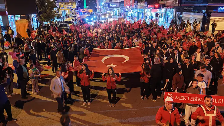 Karaman'da Cumhuriyet'in 102. yılı coşkuyla kutlandı